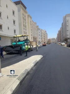مراحل تنفيذ مشاريع الأسفلت